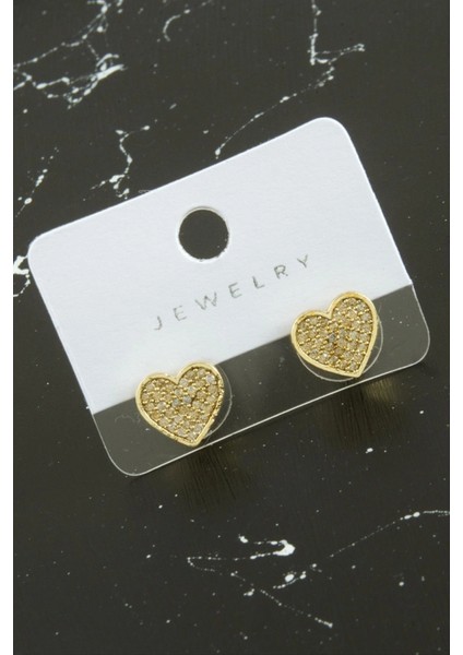 Ieg Kalp Zirkon Taşlı Küpe