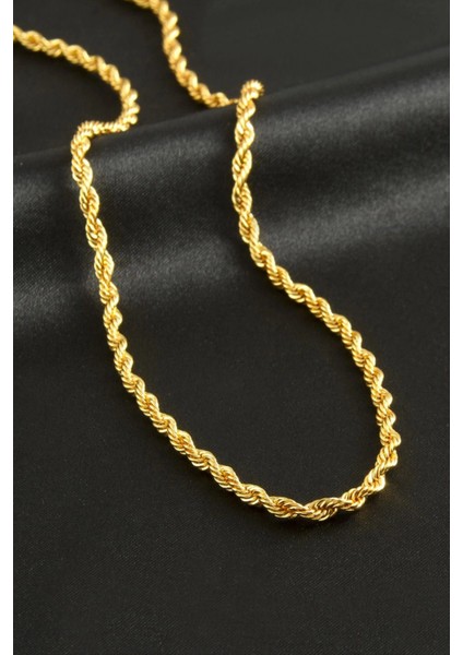 Burgulu Zincir Kolye 60 cm fiyatları