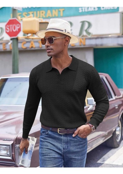 Metropol %100 Pamuk Polo Yaka Erkek Triko Kazak fiyatları