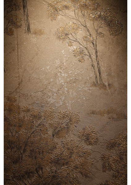 Ithal 16M2 Duvarkağıdı 3boyutlu Çiçek Desen Simli Silinebilirr