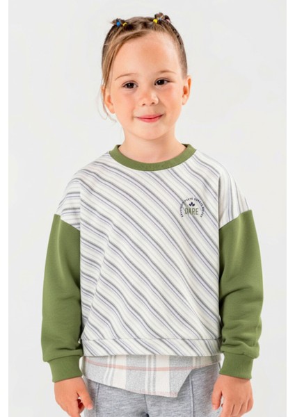 Kız Çocuk Sweatshirt 8-14 Yaş 37307