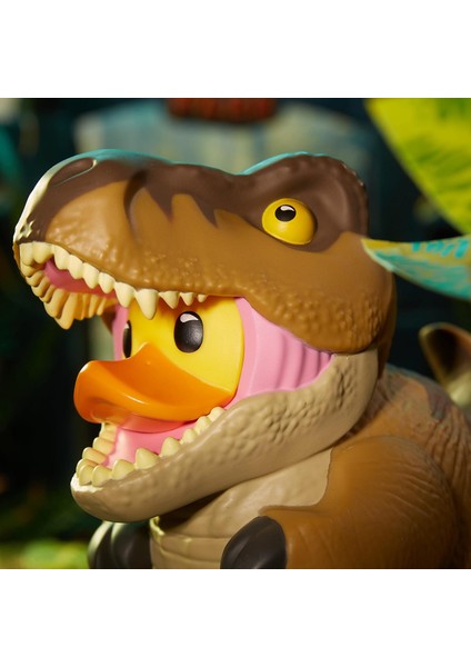 Jurassic Park Boxed T-Rex Lisanslı Cosplay Ördek Collectible Figür fırsatları