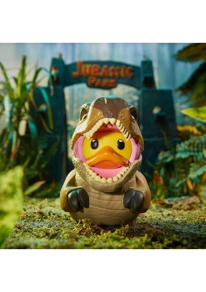 Jurassic Park Boxed T-Rex Lisanslı Cosplay Ördek Collectible Figür indirimleri