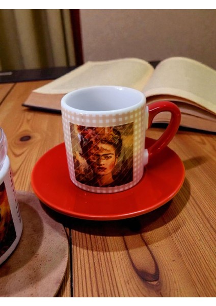 Yeni Yıl Ruhuna Özel Kırmızı Türk Kahvesi Fincan Seti indirimleri