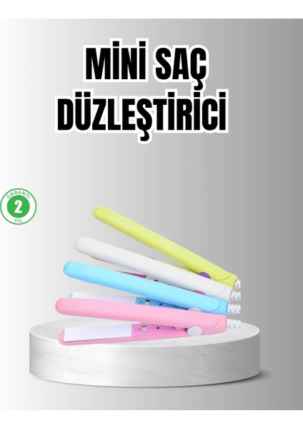 Bfs Taşınabilir Seramik Kaplama Mini Saç Düzleştirici – Seyahat ve Günlük Kullanım Için Ideal