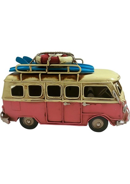 Dekoratif Metal Pembe Minibüs modelleri