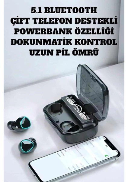 Bfs Extra Bass ve Hd Ses ile Üstün Bluetooth 5.3 Kablosuz Kulaklık fırsatları