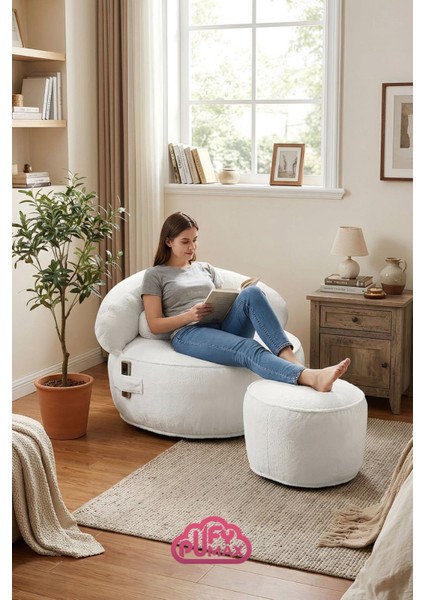 Cozy Legom Puf,tekli Koltuk,uzanma Koltuğu,aktivite Koltuğu
