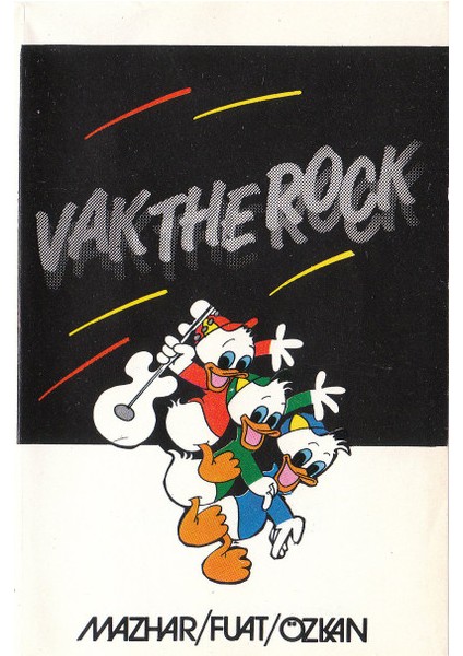 Mazhar / Fuat / Özkan – Vak The Rock Kaset modelleri