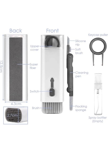 Bfs Çok Fonksiyonlu 7 Parça Airpods Klavye Ekran Kulaklık Temizleme Kiti indirimleri