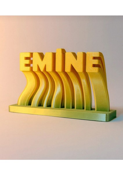 Olivian's Crazy Letters - Çılgın Harfler – Kişiye Özel 3D Isim Tasarımı