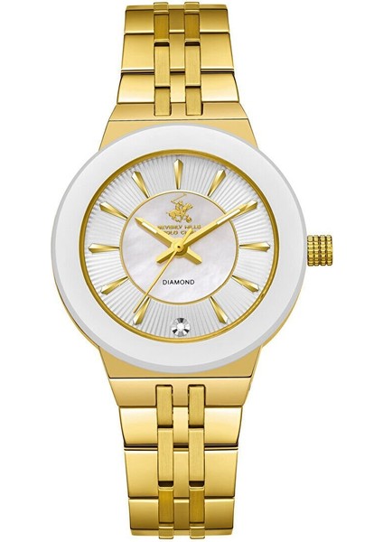 BP3689X.120 Kadın Kol Saati – Pırlantalı - Paslanmaz Çelik – 33 mm Seramik Safir Kaplamalı Cam