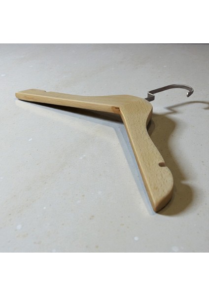 Ahşap Çocuk Elbise Askısı Bebek Askısı Kıyafet ve Elbise Askısı 10 Adet 1.kalite modelleri