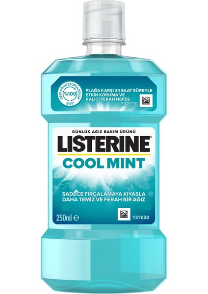 Lısterıne Cool Mınt Ağız Suyu 250 ml 4 Adet