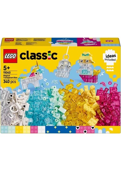 LEGO Classic Sihirli Saydam Kutu modelleri