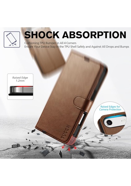 iPhone 17 Air Kılıf 360 Tam Kaplar Deri Dokulu Kapaklı Cüzdan Standlı Kartvizitli Kopçalı modelleri