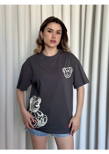 Baskılı Ayıcıklı Tişört modelleri