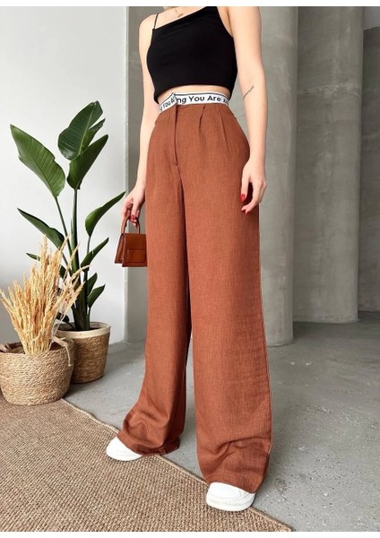 Flamlı Kahve Pantolon fiyatları