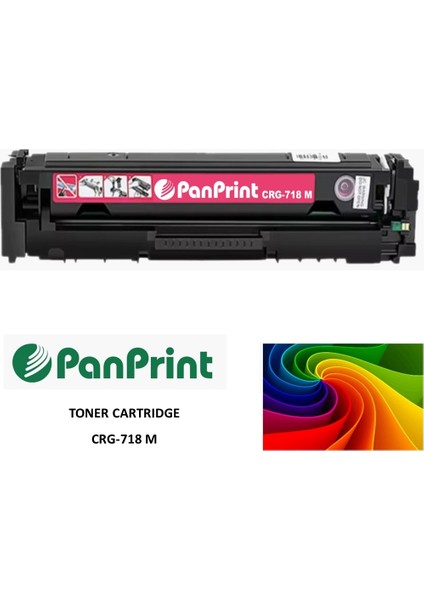 Canon I-Sensys LBP-7680CDN Kırmızı Muadil Toner