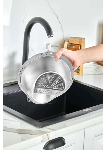 Buğz Paslanmaz Çelik Pirinç Süzgeci fırsatları