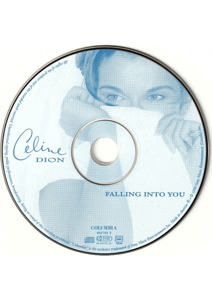 Dikkat CD Celine Dion – Falling Into You CD modelleri