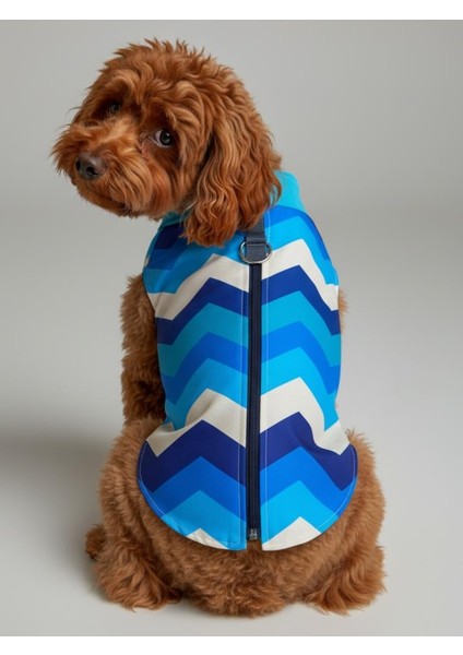 Surf Rain Küçük Köpek Yağmurluk Ceket