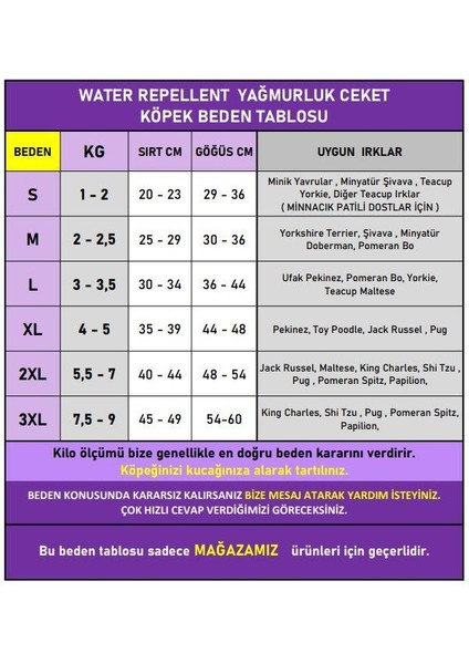 Surf Rain Küçük Köpek Yağmurluk Ceket modelleri