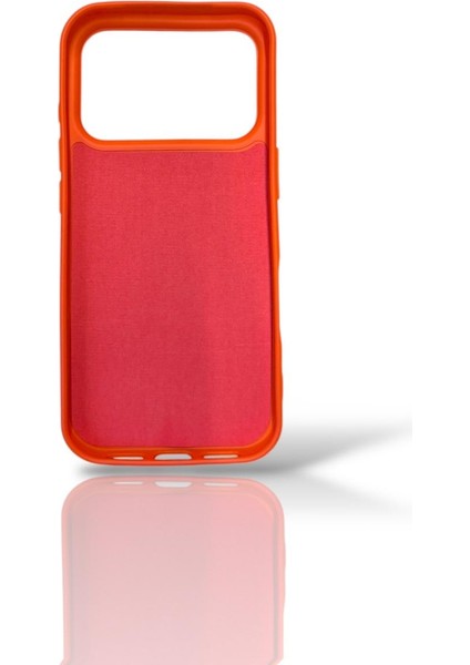 Iphone 17 Serisi ile Uyumlu Lansman Logolu Silikon Telefon Kılıfı, Içi Kafide Kılıf fiyatları