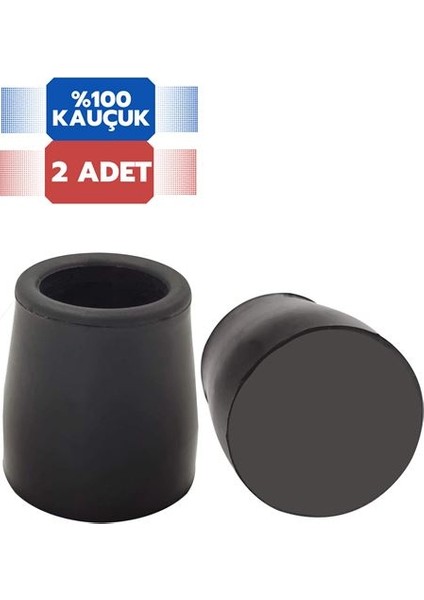 Turk Baston Yürüteç Değnek Treking Ucu 1.75 cm Çap