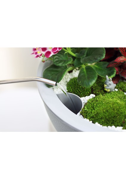 Kendinden Sulamalı Yuvarlak Bahçe Tipi Akıllı Saksı fiyatları