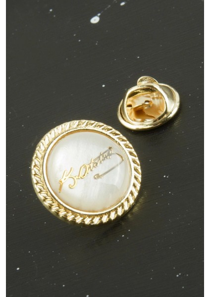 Ieg Atatürk Sedef Yaka Rozet