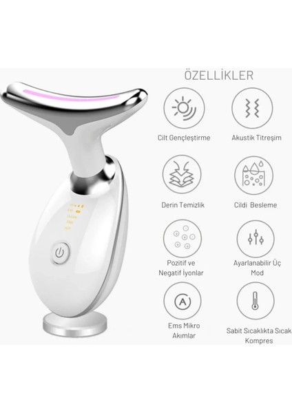 Kırışıklık Giderici Masaj Cihazı