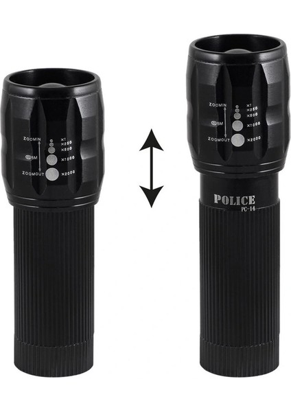 Police Pc-14 Power LED Pilli El Feneri fiyatları