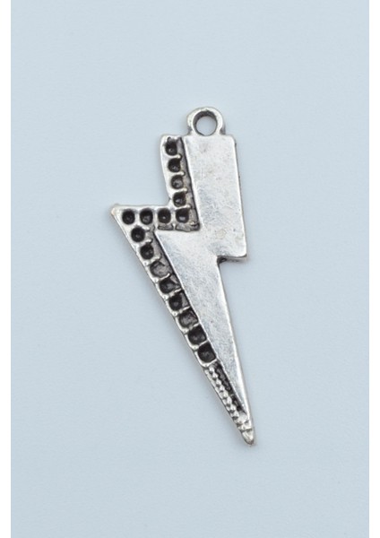 Şimşek - The Flash Gümüş Kaplama Kolye Ucu