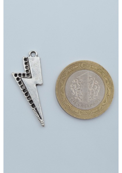 Şimşek - The Flash Gümüş Kaplama Kolye Ucu modelleri