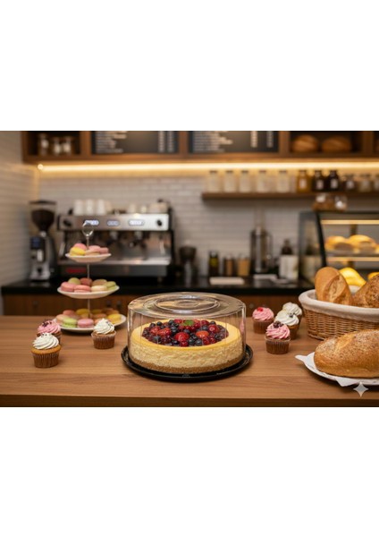 Kek Saklama Kabı 50 Adet Kapaklı (BÜYÜK-30CM 11CM YÜK./DÜZ-30CM 6cm YÜK./ORTA-26CM 11CM Yük.) fiyatları