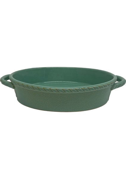 Oval Stoneware Fırın Kabı 27 cm 4 Adet