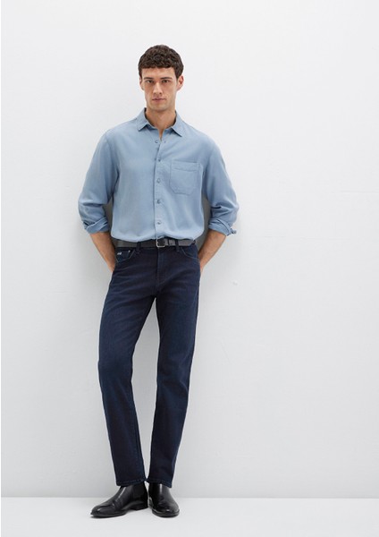 Hunter Mavi Black Mürekkep Mavi Jean Pantolon 0020234818