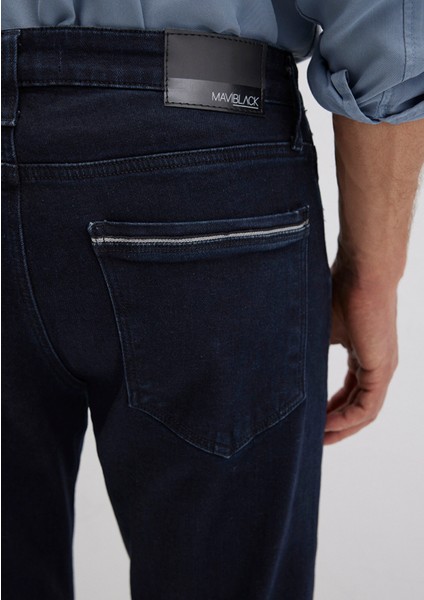 Hunter Mavi Black Mürekkep Mavi Jean Pantolon 0020234818