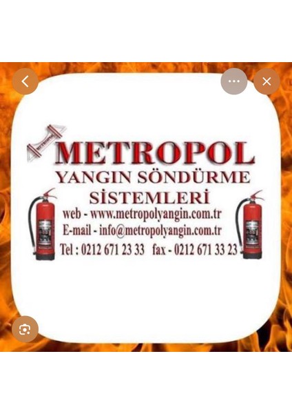 Yangın Tekne Sertifikalı 6 kg Toz Yangın Tüpü 4yıl Garanti indirimleri