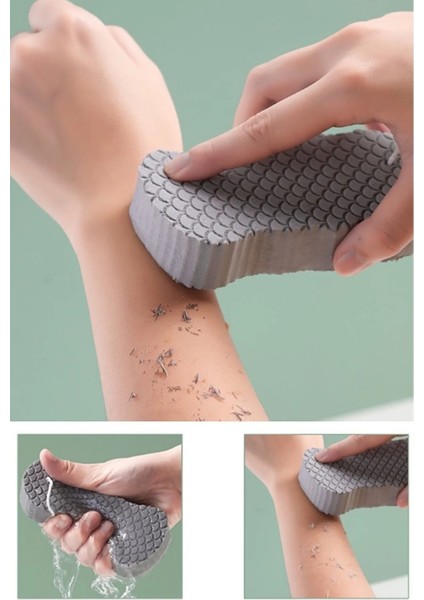 Banyo Fırçası Yüksek Yoğunluklu Iyi Sürtünme Etkisi Banyo Için Hafif Ölü Cilt Sökücü Sünger