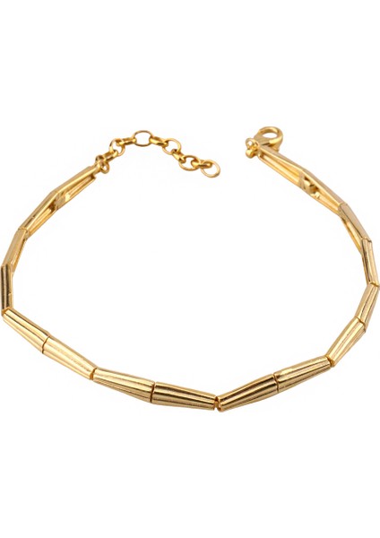 Şık Gümüş Bileklik – 925 Ayar, Minimal Tasarım, Ayarlanabilir, 18+3 cm (MS3804) modelleri