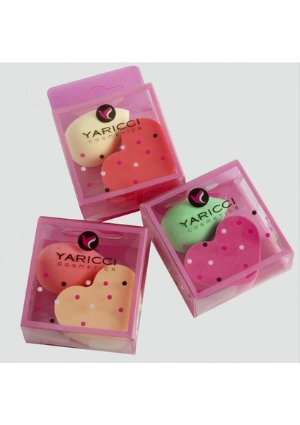 Ieg 2 Adet Kalp Makyaj Süngeri Minik