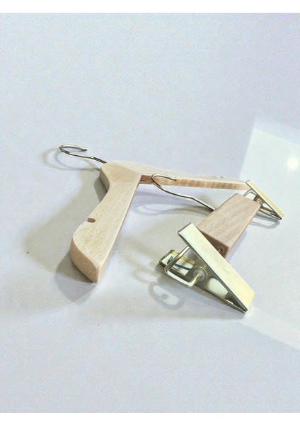 Ahşap Çocuk Elbise Gömlek Pantolon Askısı Bebek Askısı Kıyafet ve Elbise Askısı Alt Üst Set 10 Adet 1.kalite modelleri