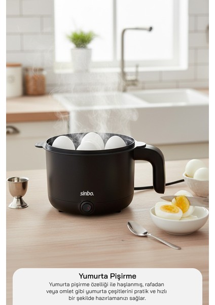 SCO-5067 Çok Fonksiyonlu Buharlı ve Yağda Pişirme Özellikli Elektrikli Pişirici modelleri