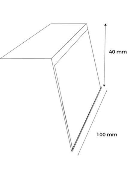 Ahşap ve Metal Raflar Için Yapışkanlı Pvc L Etiketlik 50 Li Pk. 4CMX10CM fiyatları