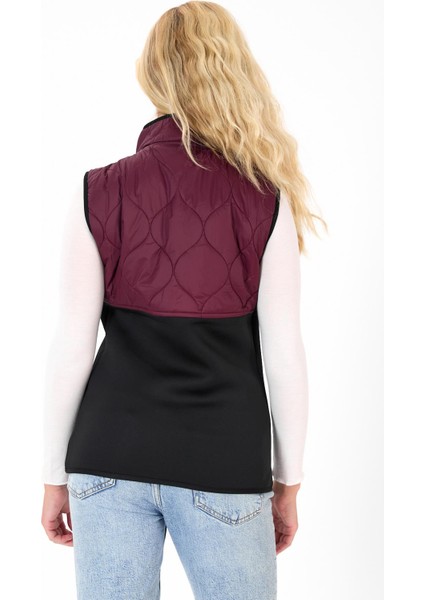 Kadın Fermuar Detaylı Kapitoneli Spor Şişme Yelek fırsatları