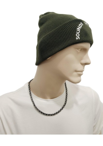 JTAW25BRE1658 Micro Örme Yazılı Haki %100 Akrilik Janti Bere fiyatları