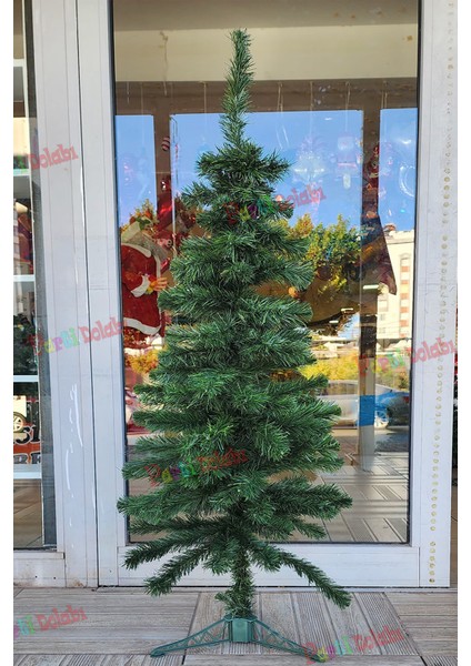 120 cm Yılbaşı Çam Ağacı Seti, LED Işık, Süsler ve Kar Spreyi Paketi modelleri