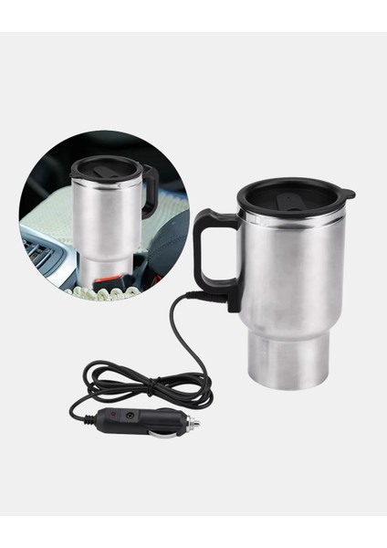 Araç Içi Su Isıtıcı Termos Kupa 12 Watt Enerji Tasarruflu fiyatları